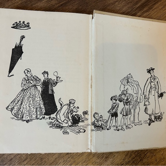 Vintage Mary Poppins Book by P. L. Travers 1934 1960 Harcourt, Brace & Company - Picture 6 of 8